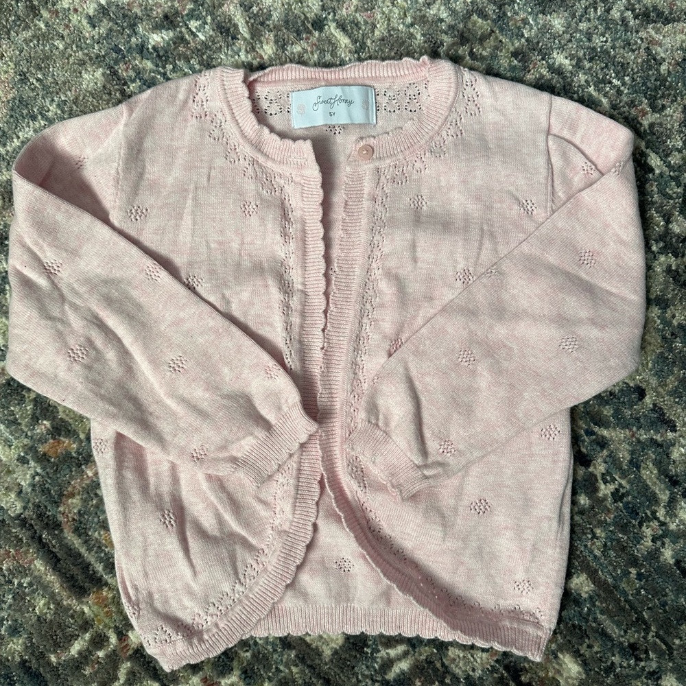 Girls Sweet Honey cardigan